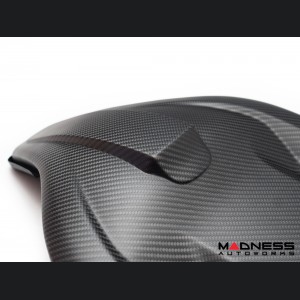 Audi RS4 Seat Trim Kit - Matte Carbon Fiber 